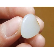 琪玉商城和田玉细腻油润一级白玉手链籽料3.8克
