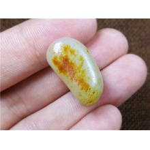 琪玉商城和田玉细腻金黄皮青白玉手链籽料7.8克