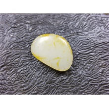 琪玉商城和田玉细腻油润撒金皮白玉手链籽料5.7克