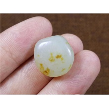 琪玉商城和田玉细腻油润饱满黄皮白玉手链籽料5克