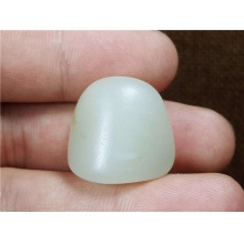 琪玉商城和田玉细腻油润完整饱满白玉手链籽料8.6克