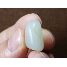 琪玉商城和田玉细腻油润完整饱满白玉手链籽料8.6克