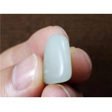 琪玉商城和田玉细腻油润完整饱满白玉手链籽料8.6克