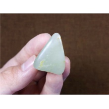 琪玉商城和田玉枣红皮青白玉籽料11.9克