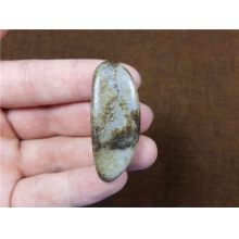 琪玉商城和田玉细腻黑皮籽料14.7克