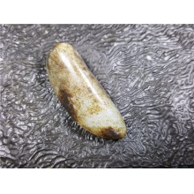 琪玉商城和田玉细腻黑皮籽料14.7克