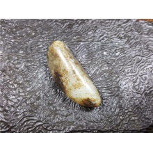 琪玉商城和田玉细腻黑皮籽料14.7克