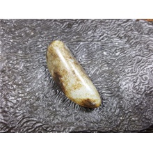 琪玉商城和田玉细腻黑皮籽料14.7克