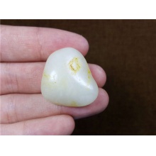 琪玉商城和田玉细腻油润一级白玉籽料5.4克