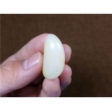 琪玉商城和田玉细腻油润一级白玉籽料5.4克