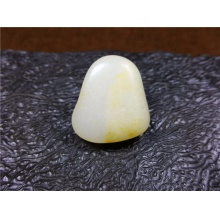 琪玉商城和田玉细腻油润一级白玉籽料5.4克