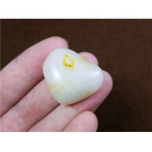 琪玉商城和田玉细腻油润一级白玉籽料5.4克