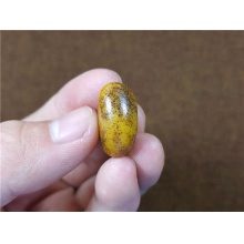 琪玉商城和田玉细腻油润鸡油黄沁籽料5.2克