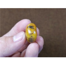 琪玉商城和田玉细腻油润鸡油黄沁籽料5.2克