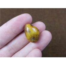 琪玉商城和田玉细腻油润鸡油黄沁籽料5.2克