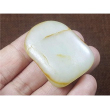 琪玉商城和田玉红皮好型白玉籽料23克，玉友已结缘0713！