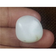 琪玉商城和田玉细腻油润完整饱满白玉籽料5.6克