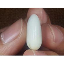 琪玉商城和田玉细腻油润完整饱满白玉籽料5.6克