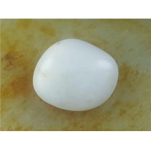 琪玉商城和田玉细腻油润完整饱满白玉籽料5.6克
