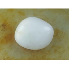 琪玉商城和田玉细腻油润完整饱满白玉籽料5.6克