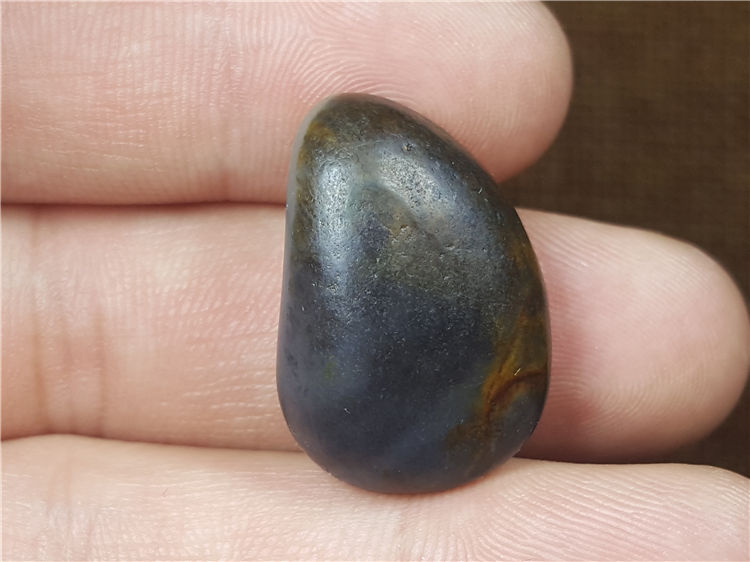 琪玉商城和田玉红皮青花手链籽料8.5克
