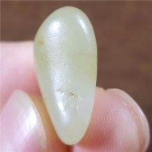 琪玉商城和田玉细腻油润白玉手链籽料3.6克