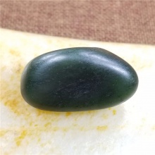 琪玉商城和田玉菠菜绿碧玉籽料23.8克，玉友已结缘0701！