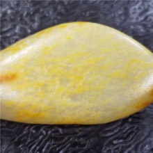琪玉商城和田玉细腻油润撒金皮白玉籽料23.7克