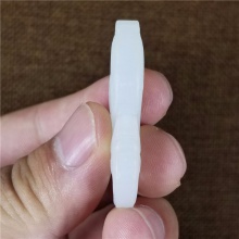 琪玉商城和田玉细腻一级白玉山料仿古龙凤牌挂件13.2克