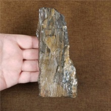 琪玉商城新疆早期地表纯天然戈壁玛瑙木化石小摆件258.2克
