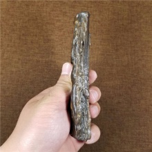 琪玉商城新疆早期地表纯天然戈壁玛瑙木化石小摆件258.2克