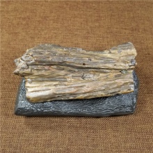 琪玉商城新疆早期地表纯天然戈壁玛瑙木化石小摆件354.3克
