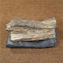 琪玉商城新疆早期地表纯天然戈壁玛瑙木化石小摆件354.3克