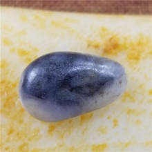 琪玉商城和田玉细腻油润黑白分明青花手链籽料8.5克，玉友已结缘0602！