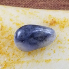 琪玉商城和田玉细腻油润黑白分明青花手链籽料8.5克，玉友已结缘0602！