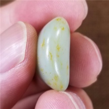琪玉商城和田玉细腻油润完整饱满手链籽料7.3克