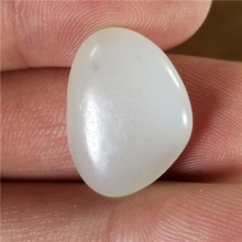 琪玉商城和田玉细腻油润一级白玉手链籽料3.2克