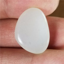 琪玉商城和田玉细腻油润一级白玉手链籽料3.2克