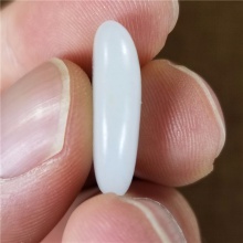 琪玉商城和田玉细腻油润一级白玉手链籽料3.2克