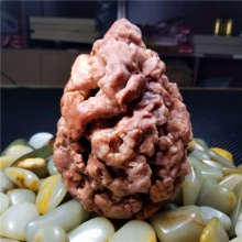 镇店之宝桃花岛新疆大漠戈壁奇石玉化玛瑙玩料天然山子摆件1899.6克