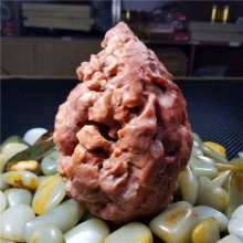镇店之宝桃花岛新疆大漠戈壁奇石玉化玛瑙玩料天然山子摆件1899.6克