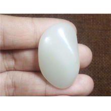 琪玉商城和田玉细腻白玉籽料13.1克