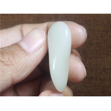 琪玉商城和田玉细腻白玉籽料13.1克