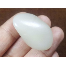 琪玉商城和田玉细腻白玉籽料13.1克