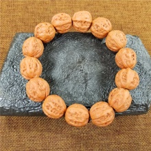 北京门头沟野生小核桃京八棱高端文玩手串18MM39.5克