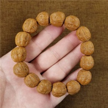 北京门头沟野生小核桃京八棱高端文玩手串15MM27.6克