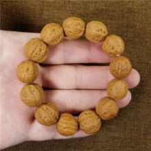 北京门头沟野生小核桃京八棱高端文玩手串18MM29克