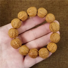 北京门头沟野生小核桃京八棱高端文玩手串18MM29克