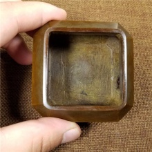 精炼铜香盒300克