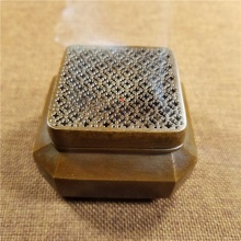 精炼铜香盒300克